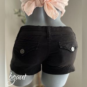 *SOLD* BKE Casuals Mollie Black Cargo Shorts 24